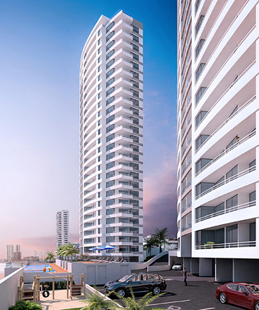 Fachada Edificio departamentos